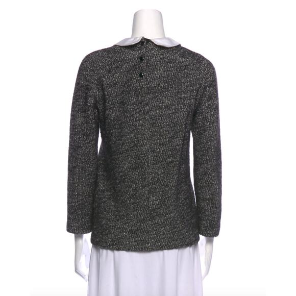 Sandro gray wool blend sweater - Picture 3 of 3